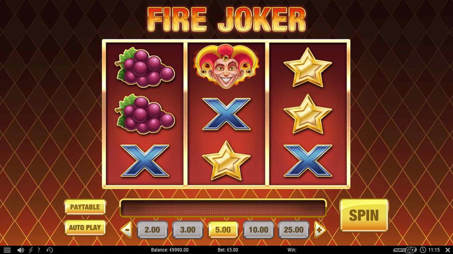 Геймплей Fire Joker